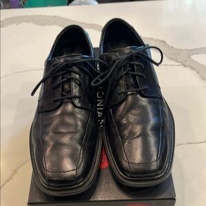 Bostonian Black Expresso Leather Oxford Shoes Classic 2Pod Comfort Design 8.5 M